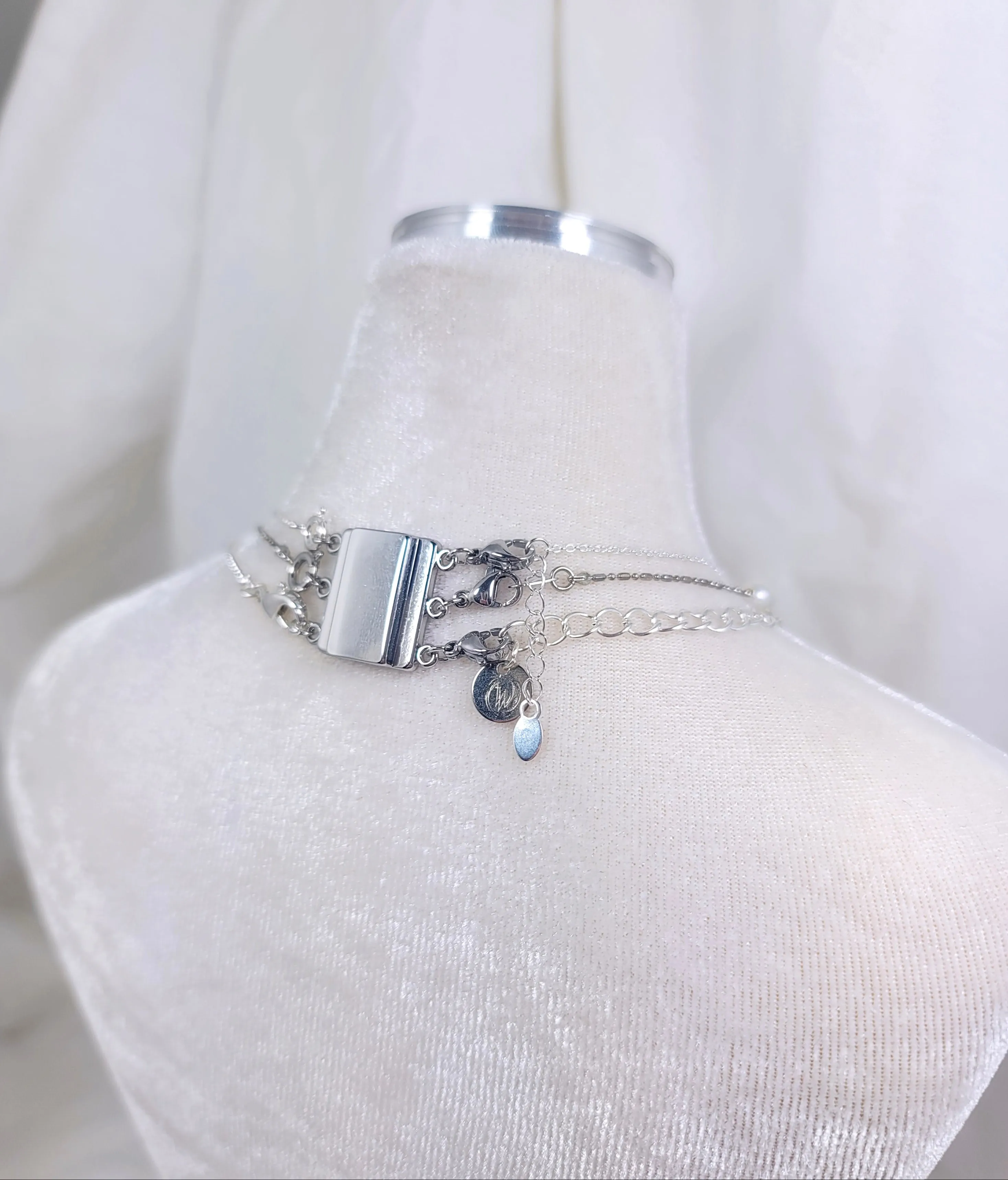 Layering Clasp Silver