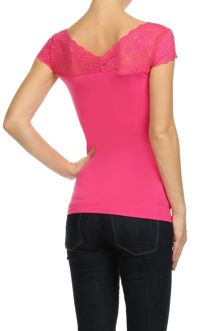Layering Lace Top