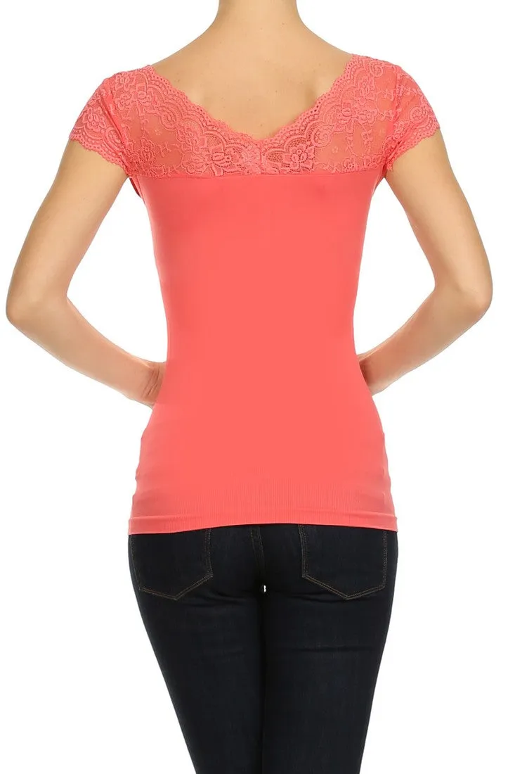 Layering Lace Top