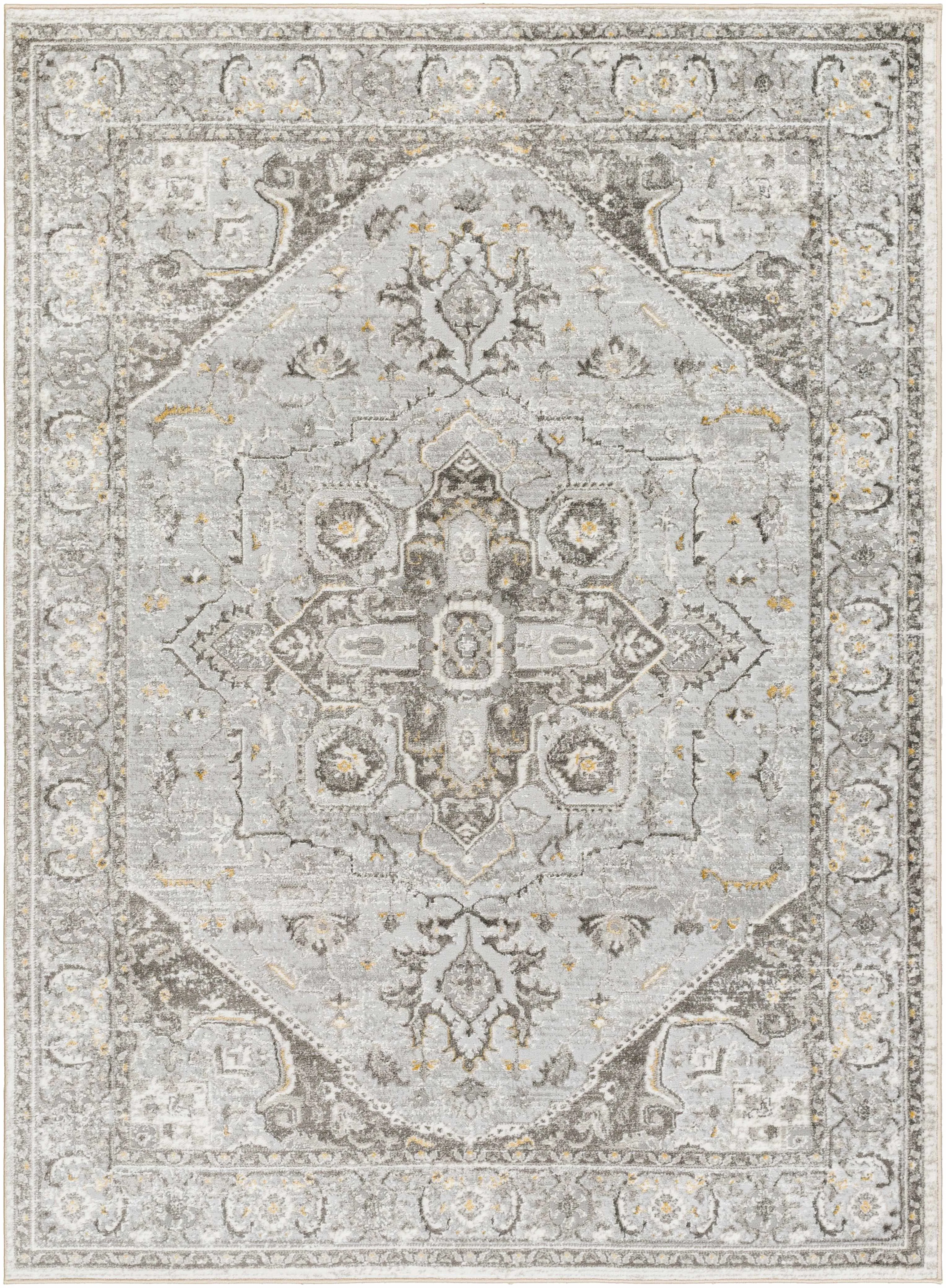 Liverpool Light Gray Area Rug