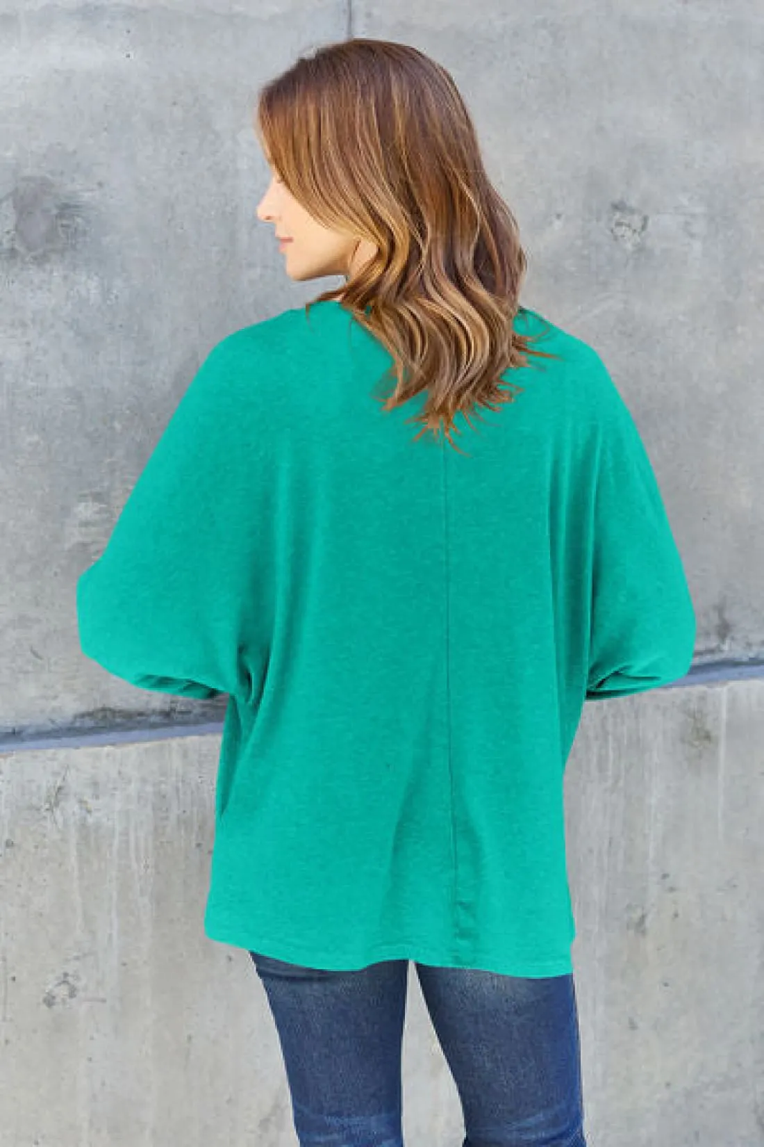 Long Sleeve Oversized Layering Tee
