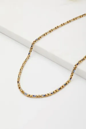Luna Necklace / Navy