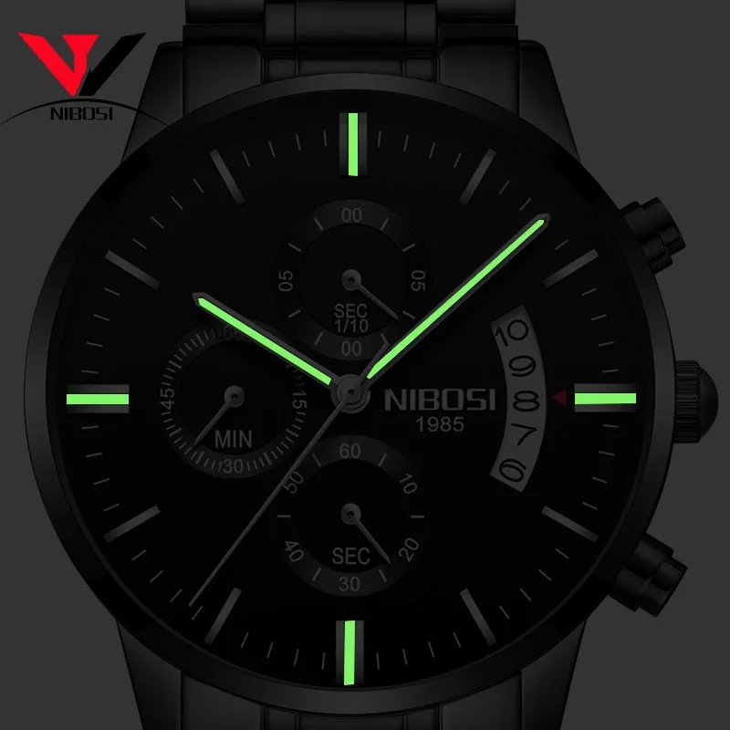 Luxury Sports Quartz Water Resistant Watches