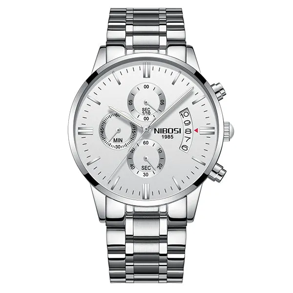 Luxury Sports Quartz Water Resistant Watches