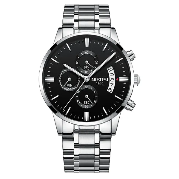 Luxury Sports Quartz Water Resistant Watches