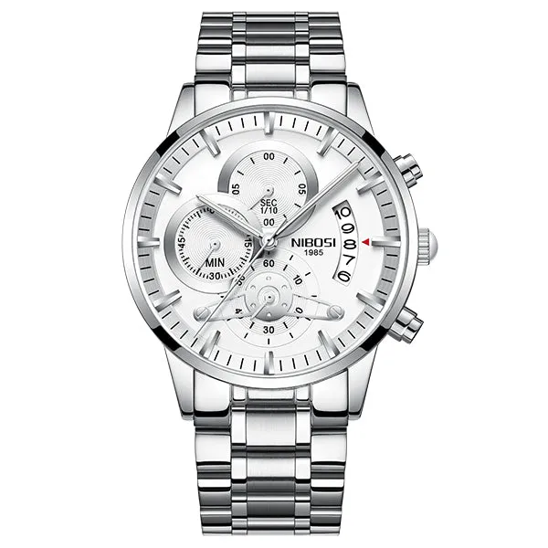 Luxury Sports Quartz Water Resistant Watches