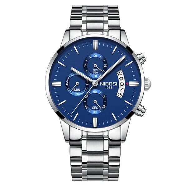 Luxury Sports Quartz Water Resistant Watches