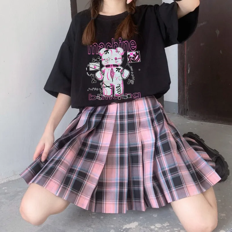 Machine Bear Menhera Tee