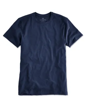 Mack Weldon Silver Crew Undershirt in Navy
