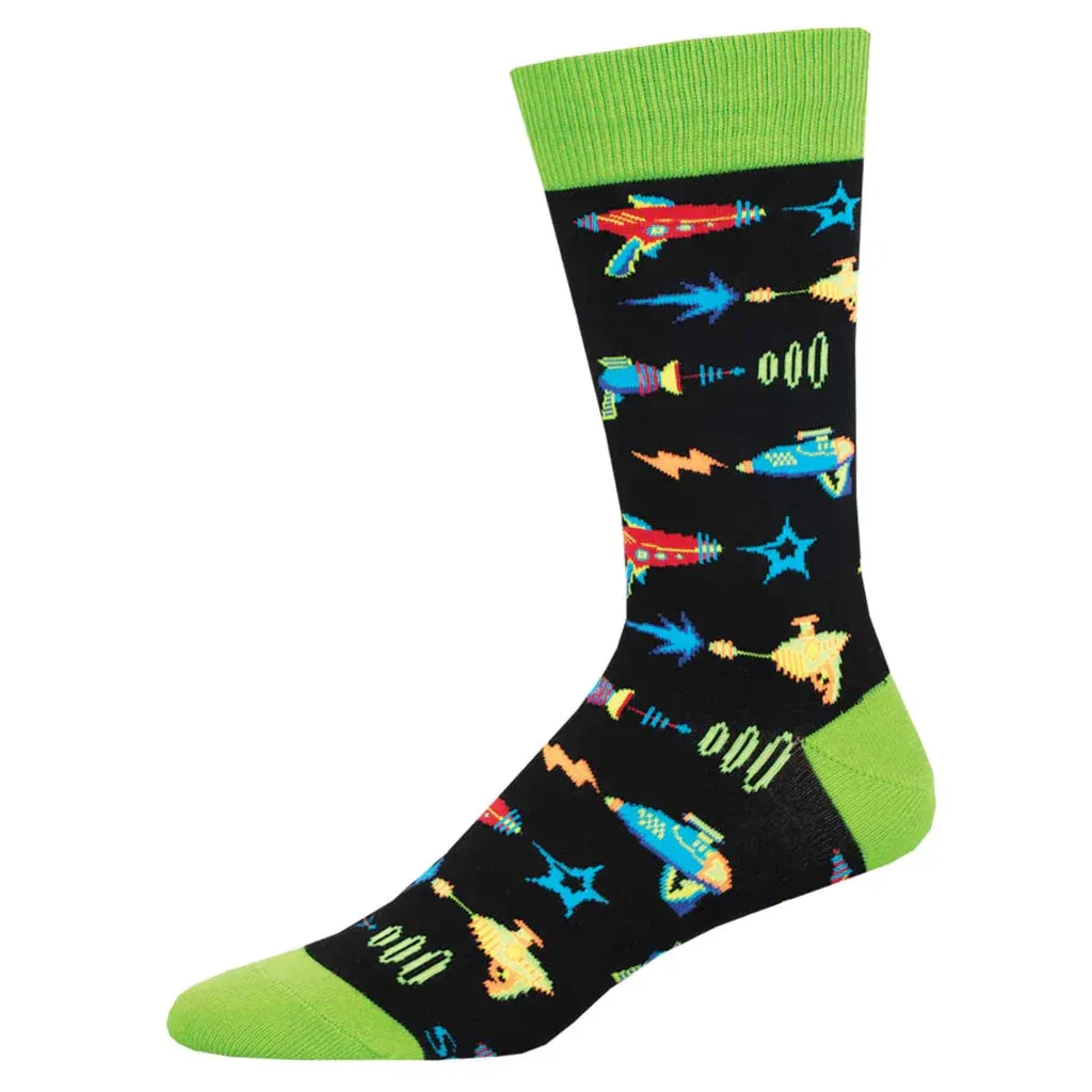 Men's Ray Gun Blasters Socks