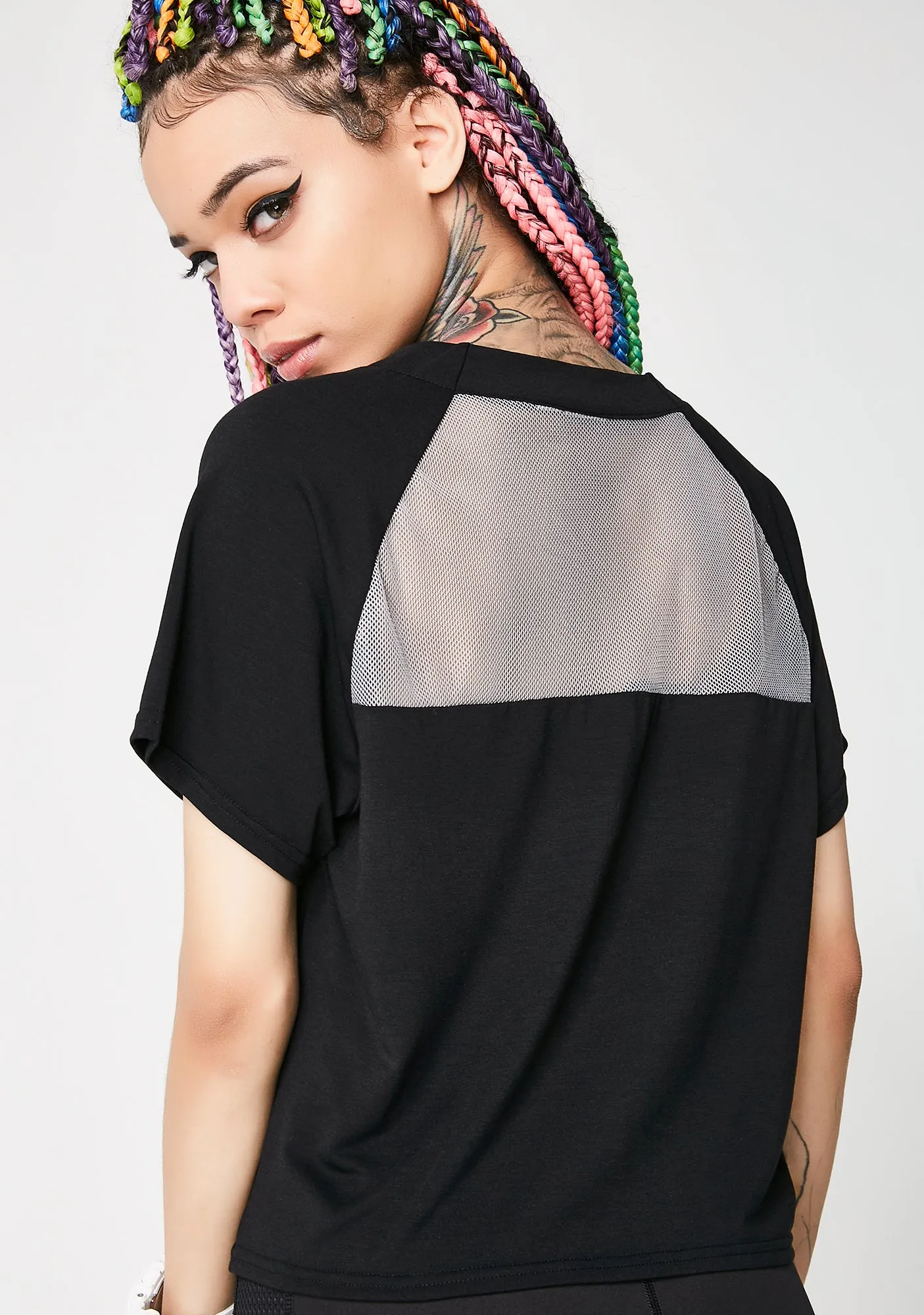 Mesh Layering Tee