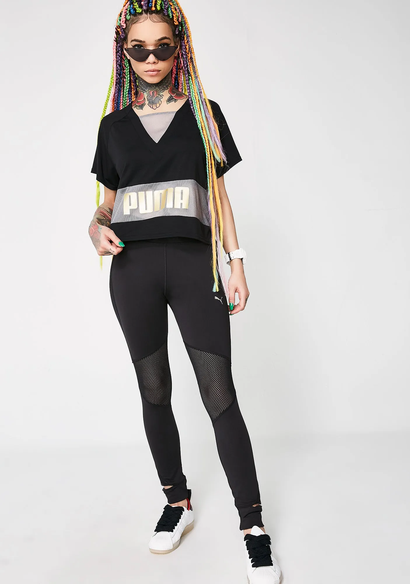 Mesh Layering Tee