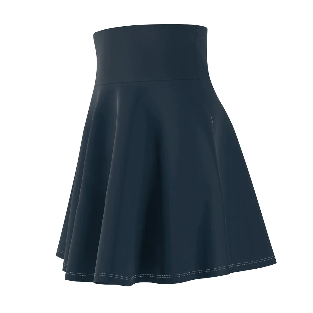 Midnight Navy Skater Skirt