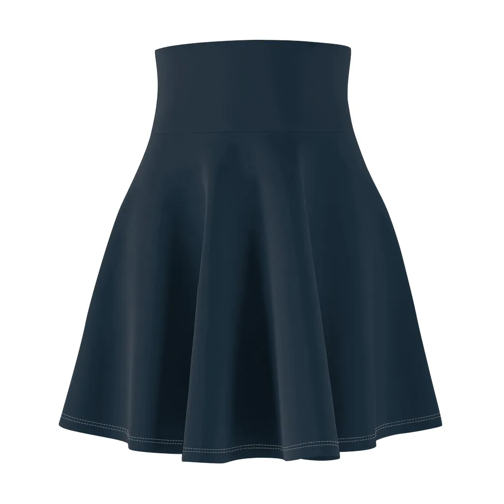 Midnight Navy Skater Skirt