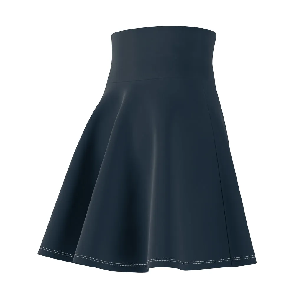 Midnight Navy Skater Skirt