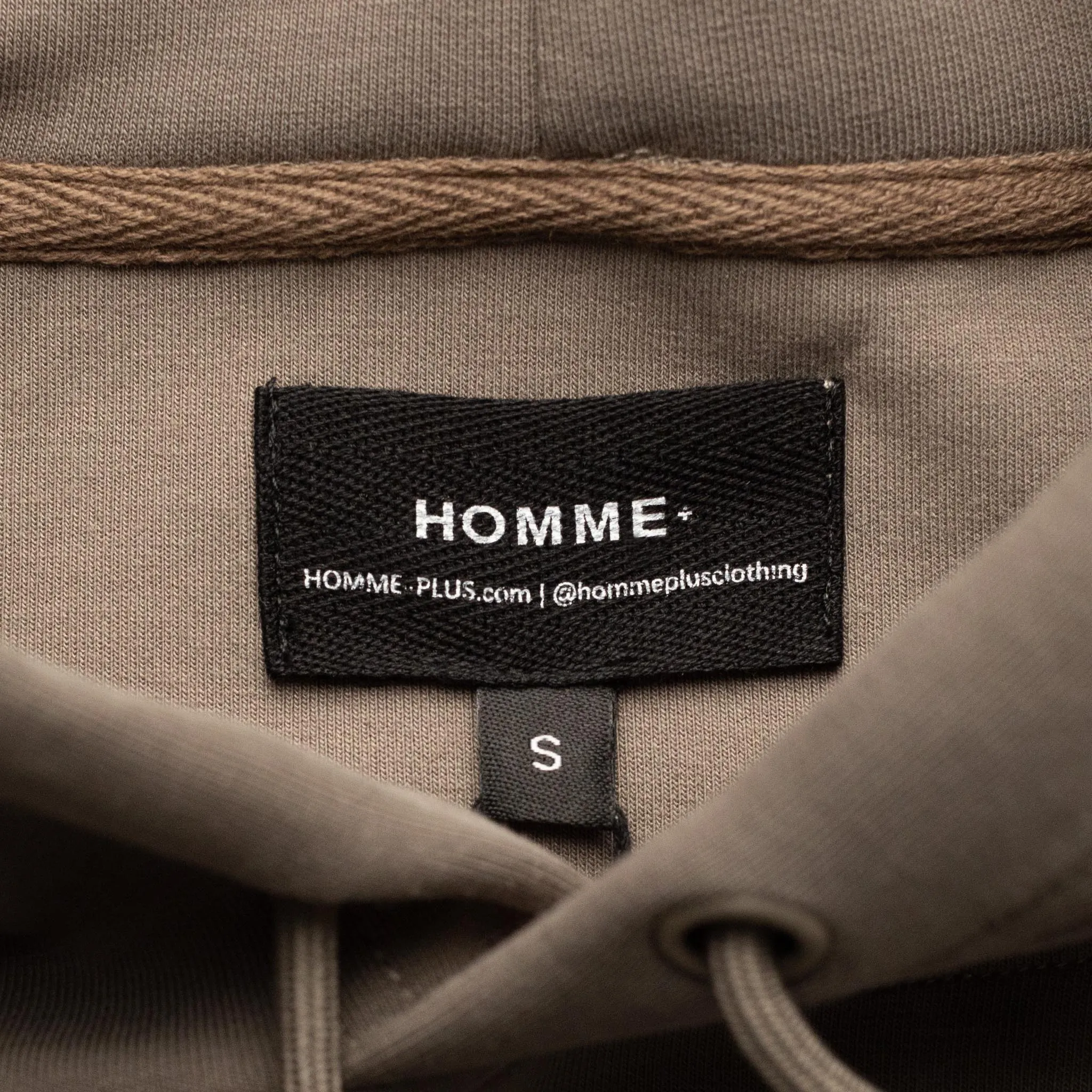 Mini Matrix Hoodie Hazelnut