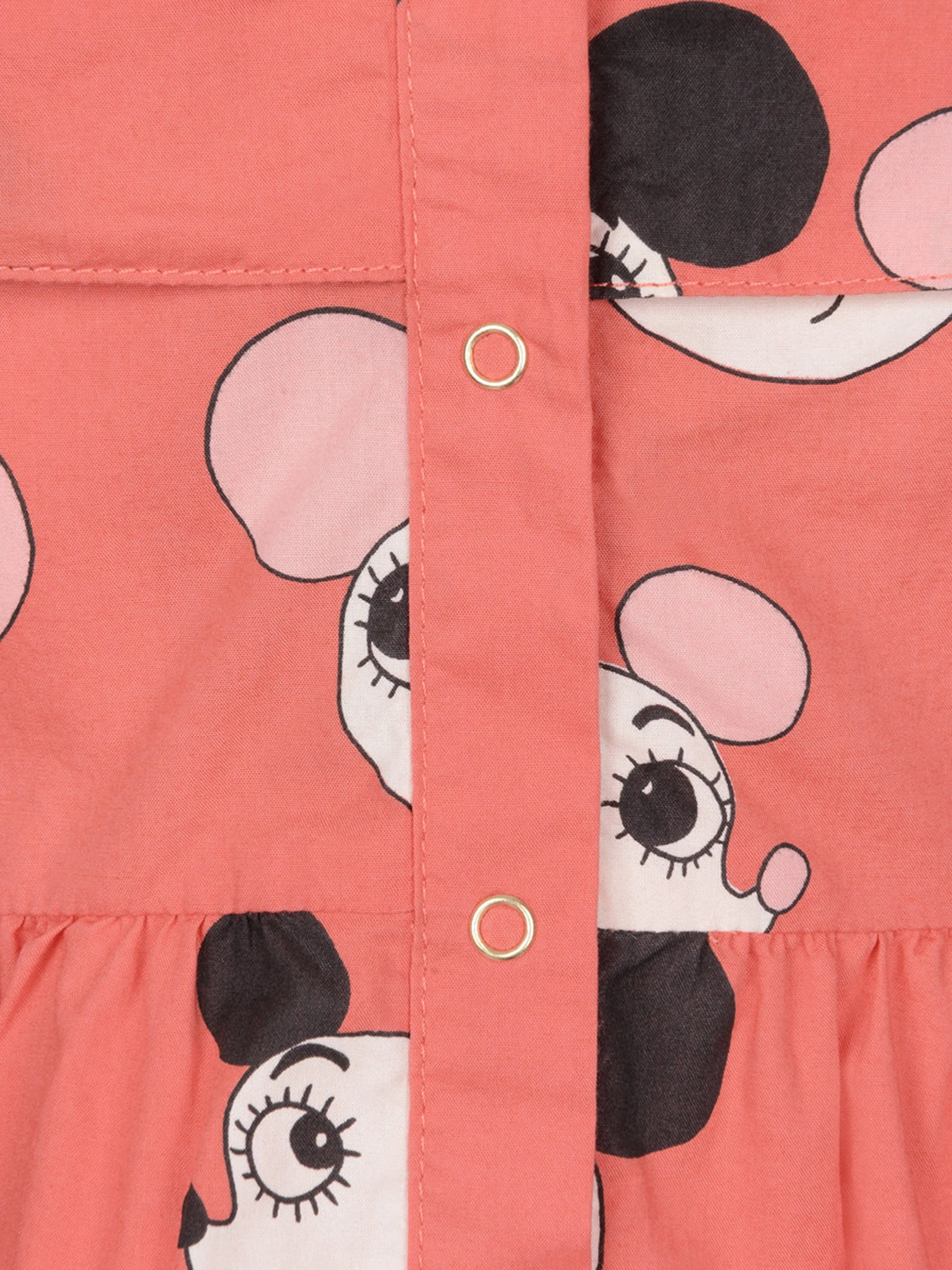 Mini Rodini Girls Dress - Organic Cotton Dress