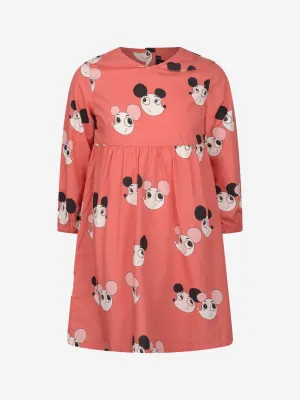 Mini Rodini Girls Dress - Organic Cotton Dress