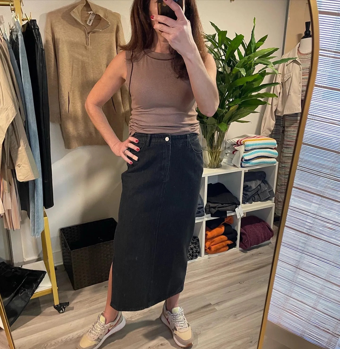 Mocha Layering Tank