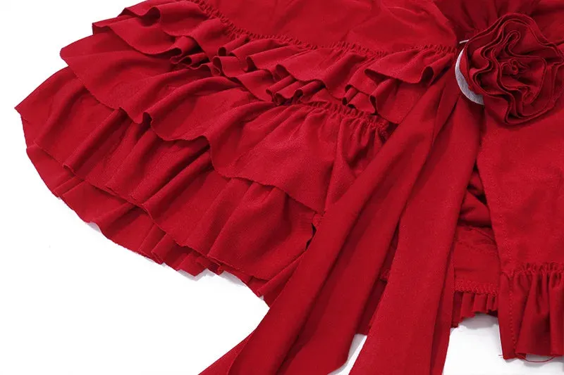 New Year Blues Skirt Set