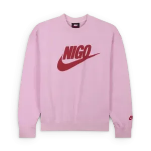 Nike x Nigo Sweatshirt 'Pink'