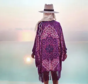Odelia Beach Kimono Cover Up