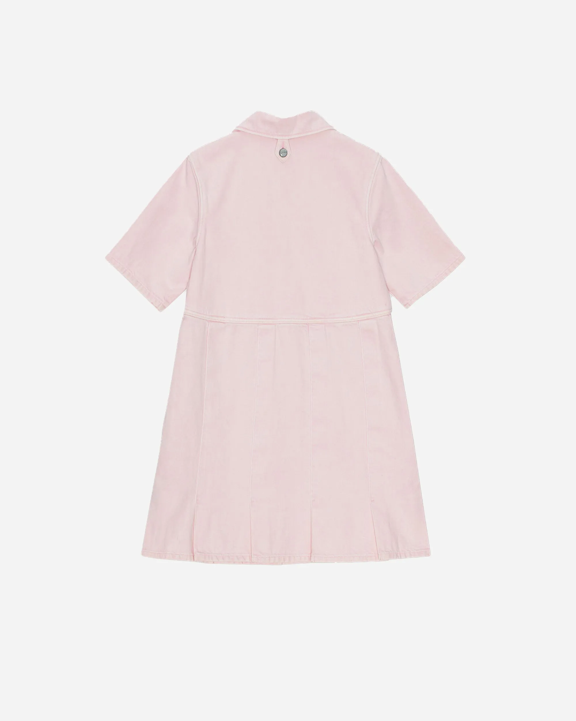 Overdyed Denim Mini Dress