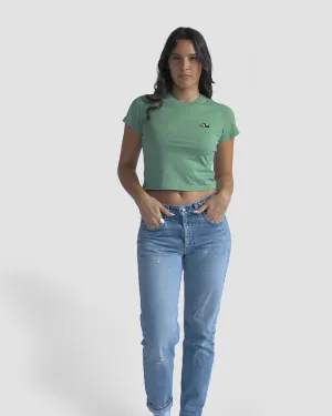 Panda Women's Crop