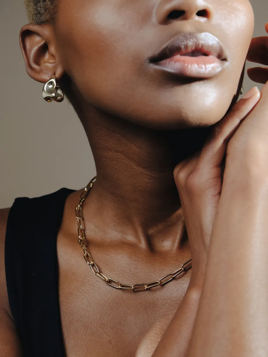 Paperclip Necklace Medium