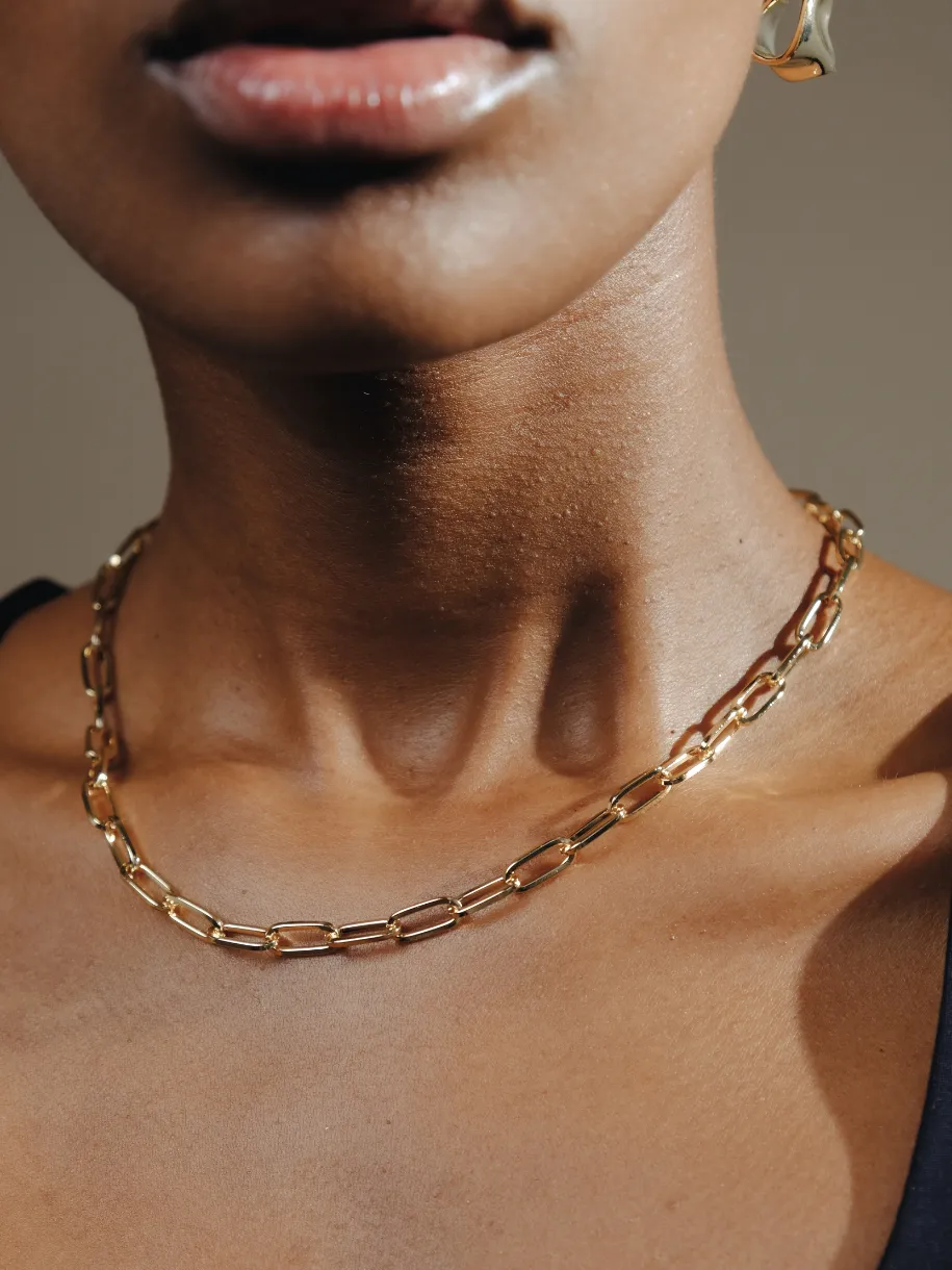 Paperclip Necklace Medium