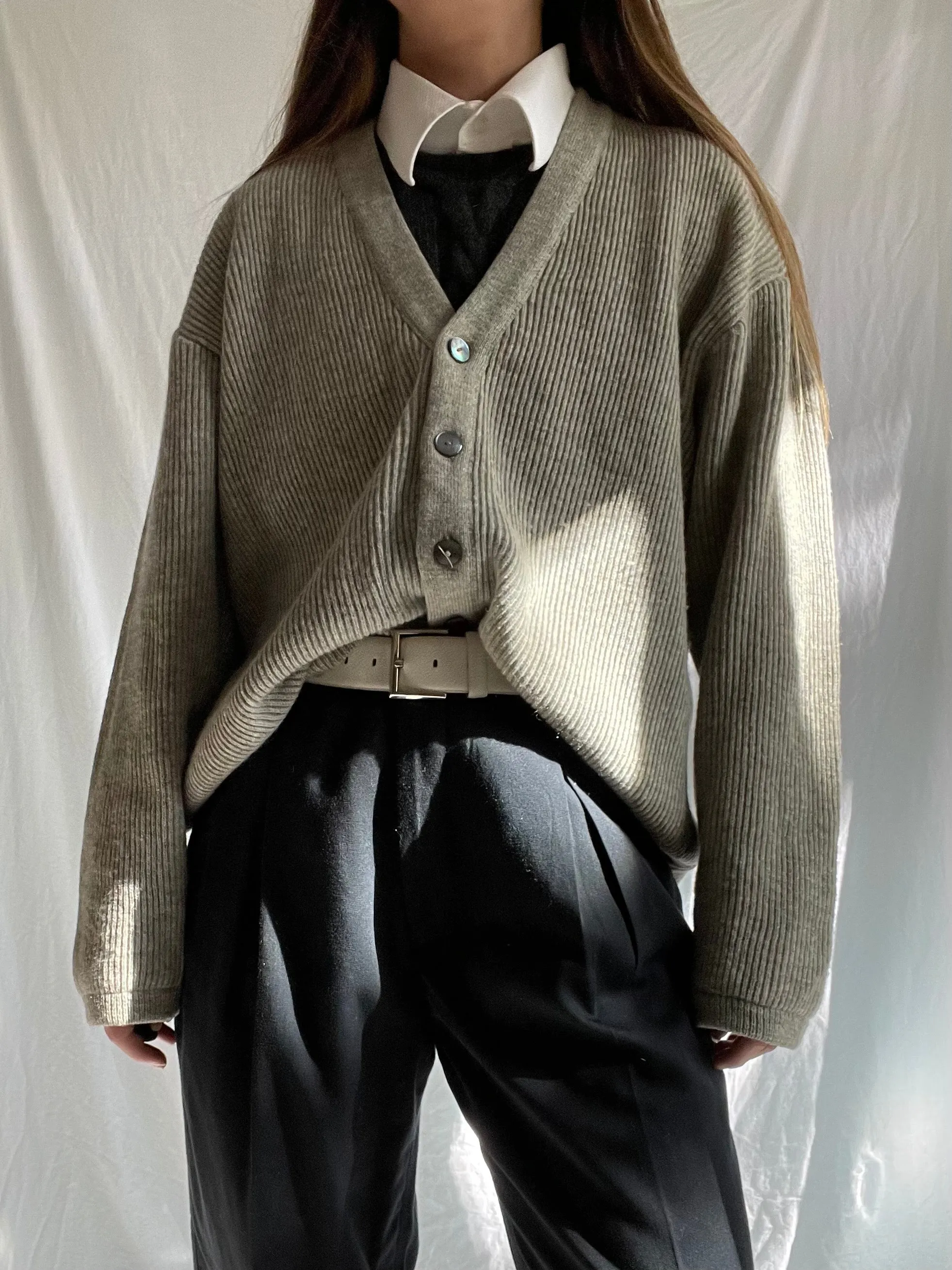 Perfect Vintage Layering Cardigan - L