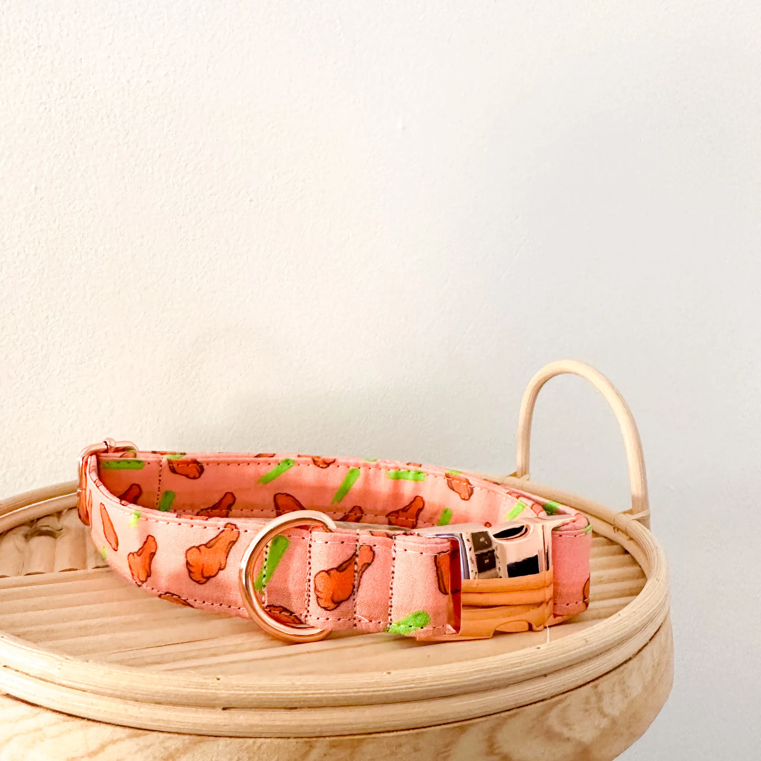 Pink Chicken Wing Collar
