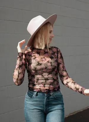 Printed Lady Lux Layering Top
