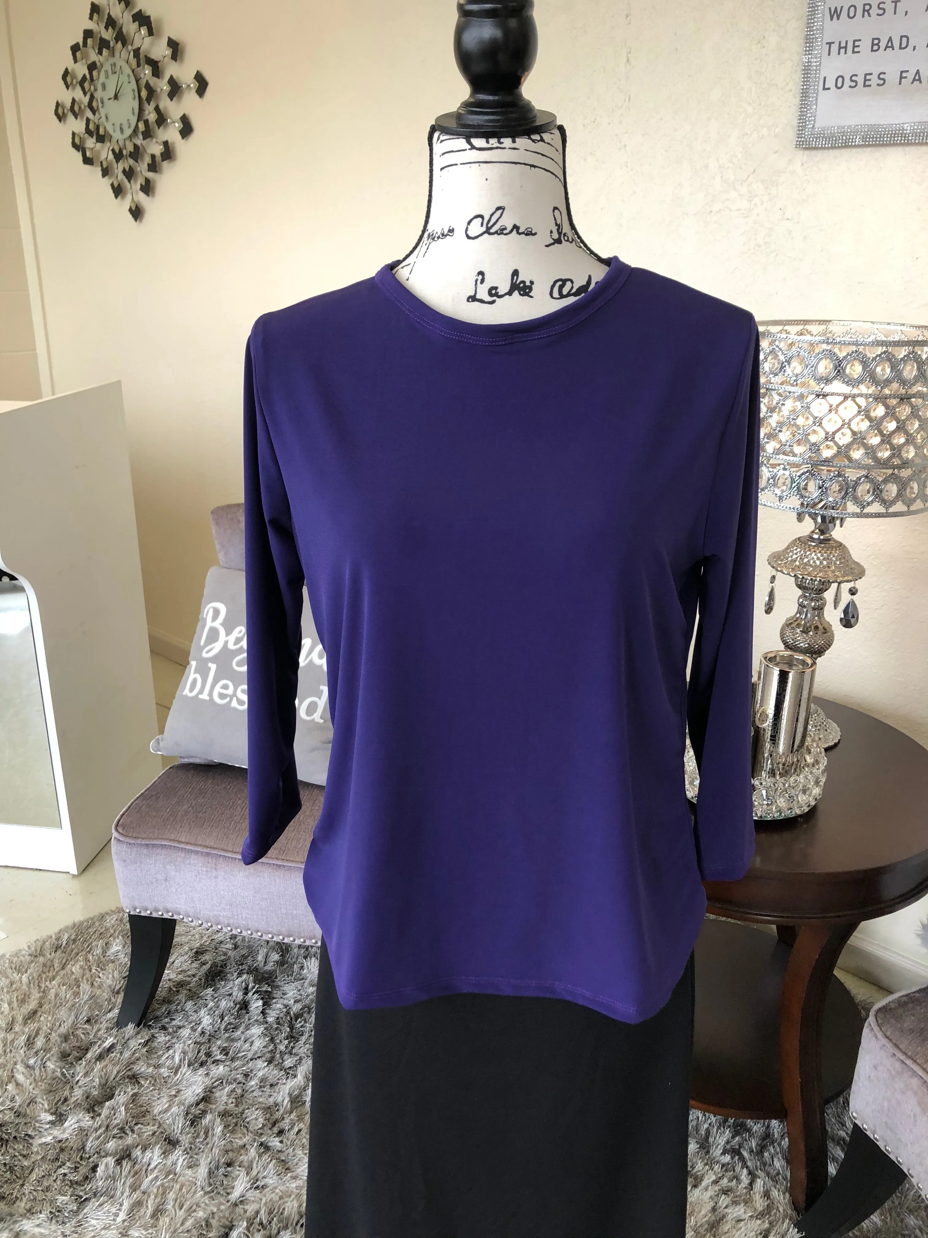 Purple  ITY Layering Top (PL)