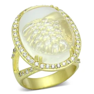 Ring Synthetic Clear LOA837 for Women Style Matte