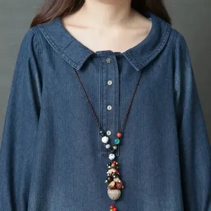 Rohana - Stylish Denim Dress for Women