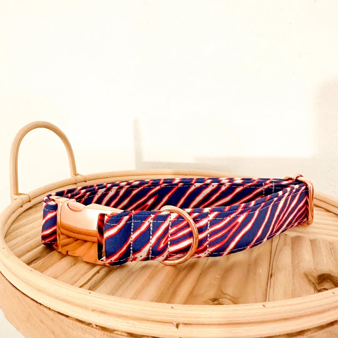 ROSE GOLD Buffalo Stripes Collar