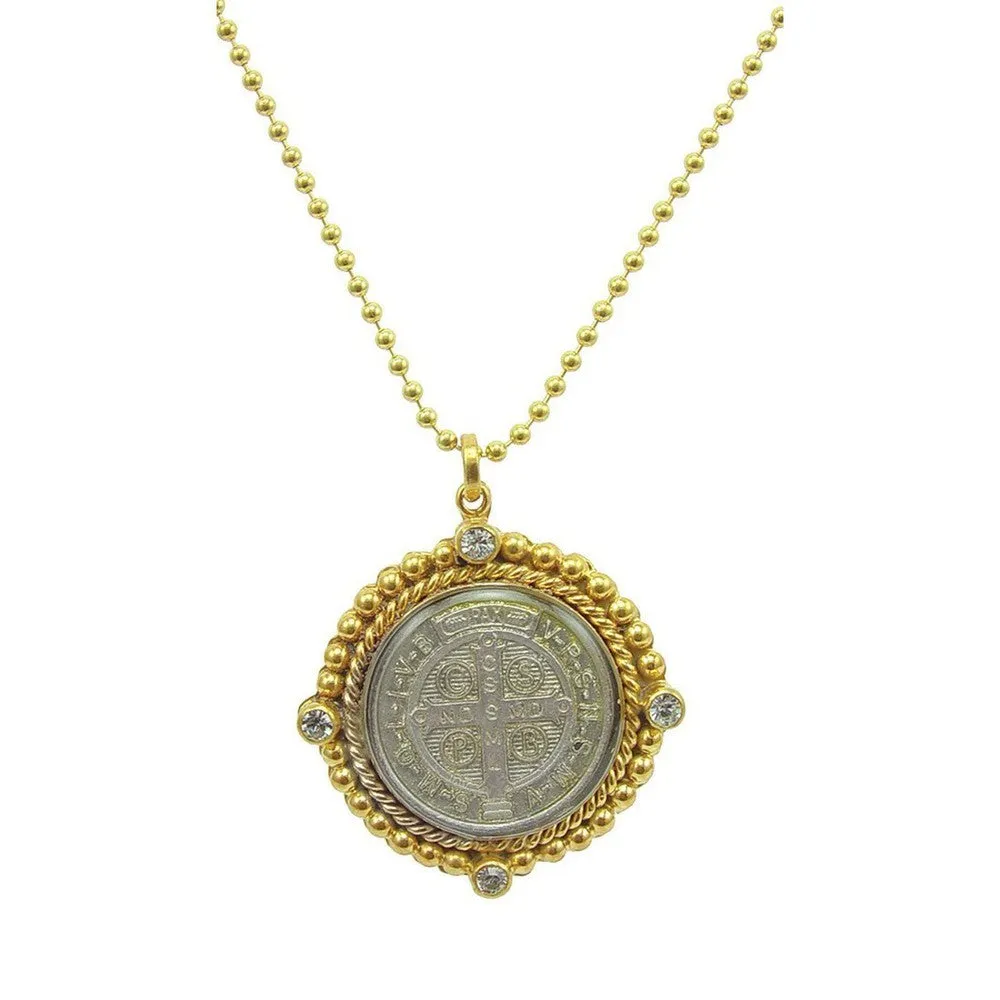 San Benito Charm in Gold