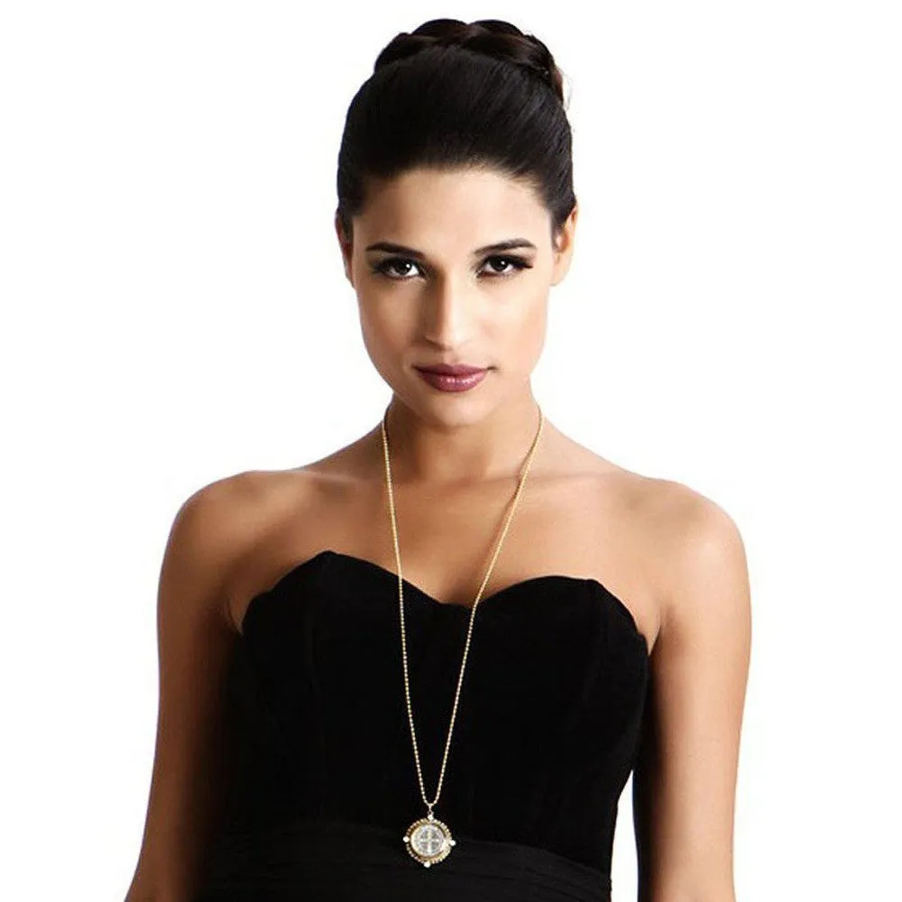 San Benito Charm in Gold