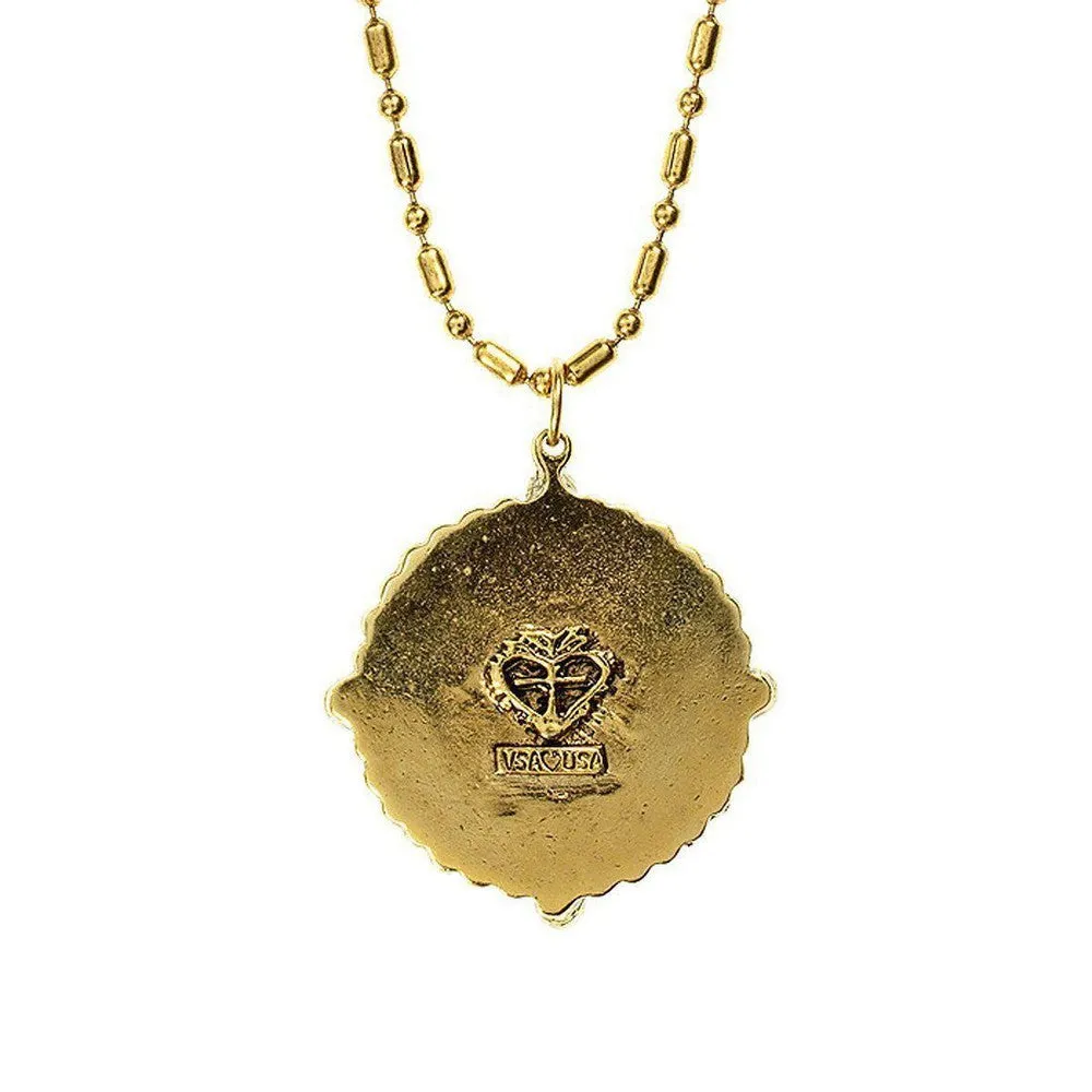 San Benito Charm in Gold