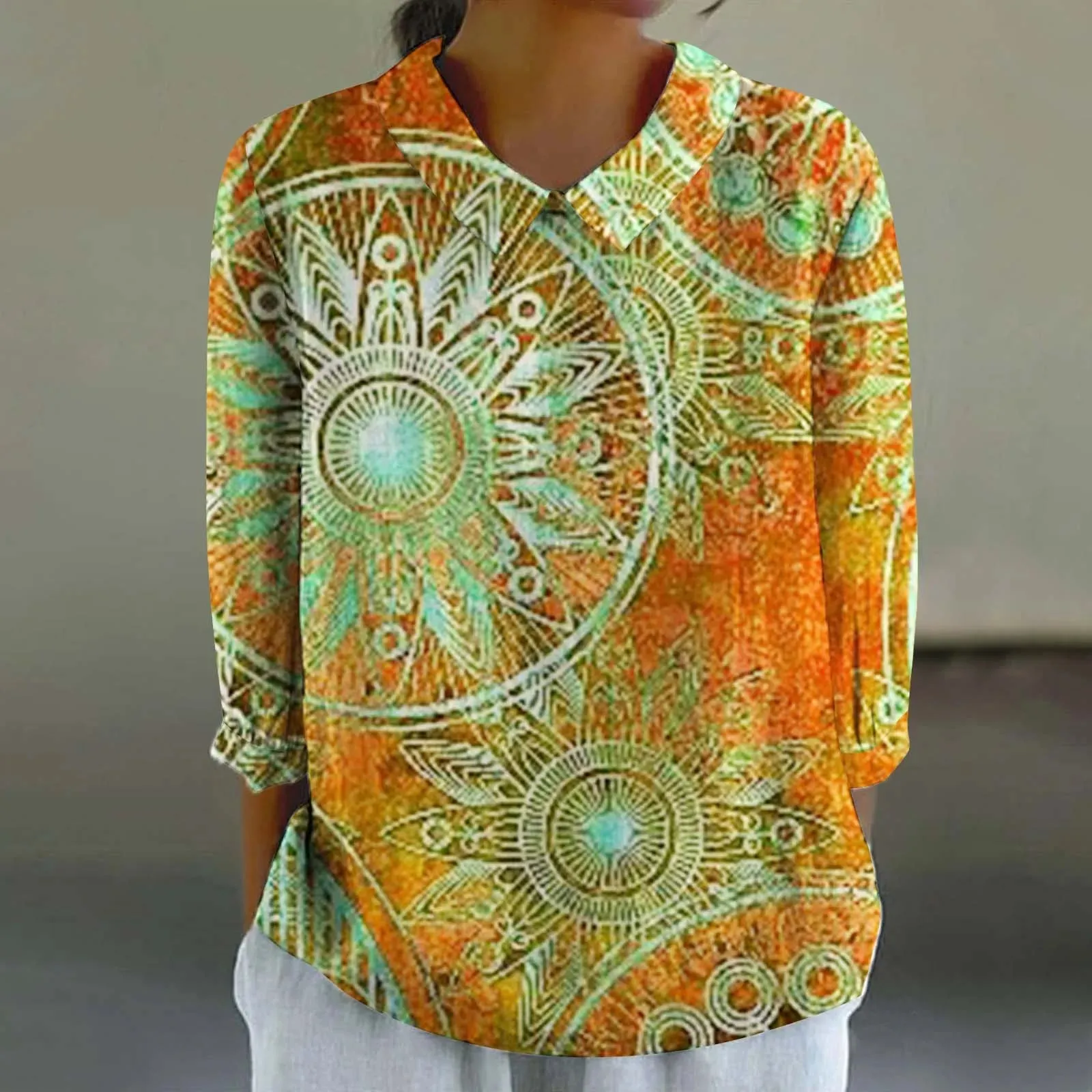 Sara - Creative Retro Doll Collar Shirt for Women