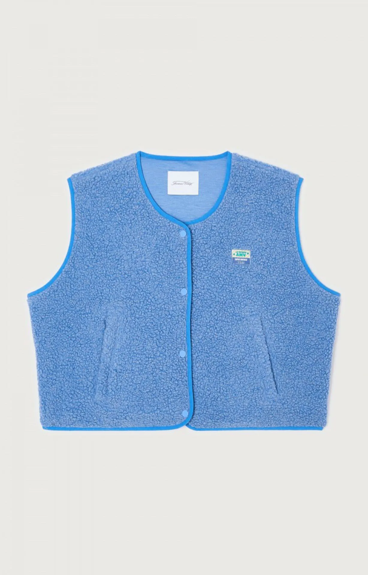 Single-Breasted Loose Vest Jacket