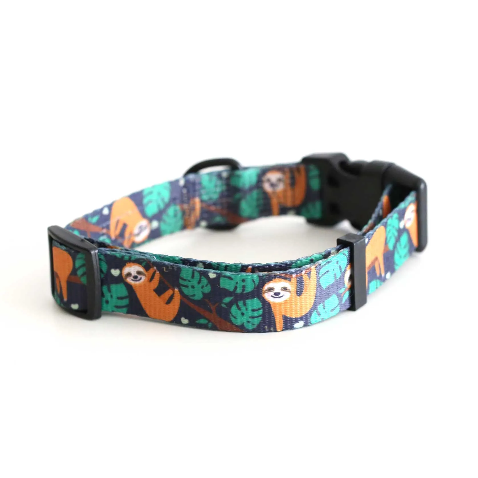 Sleepy the Sloth Dog Collar