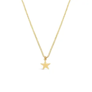 Star Necklace, Gold or Silver