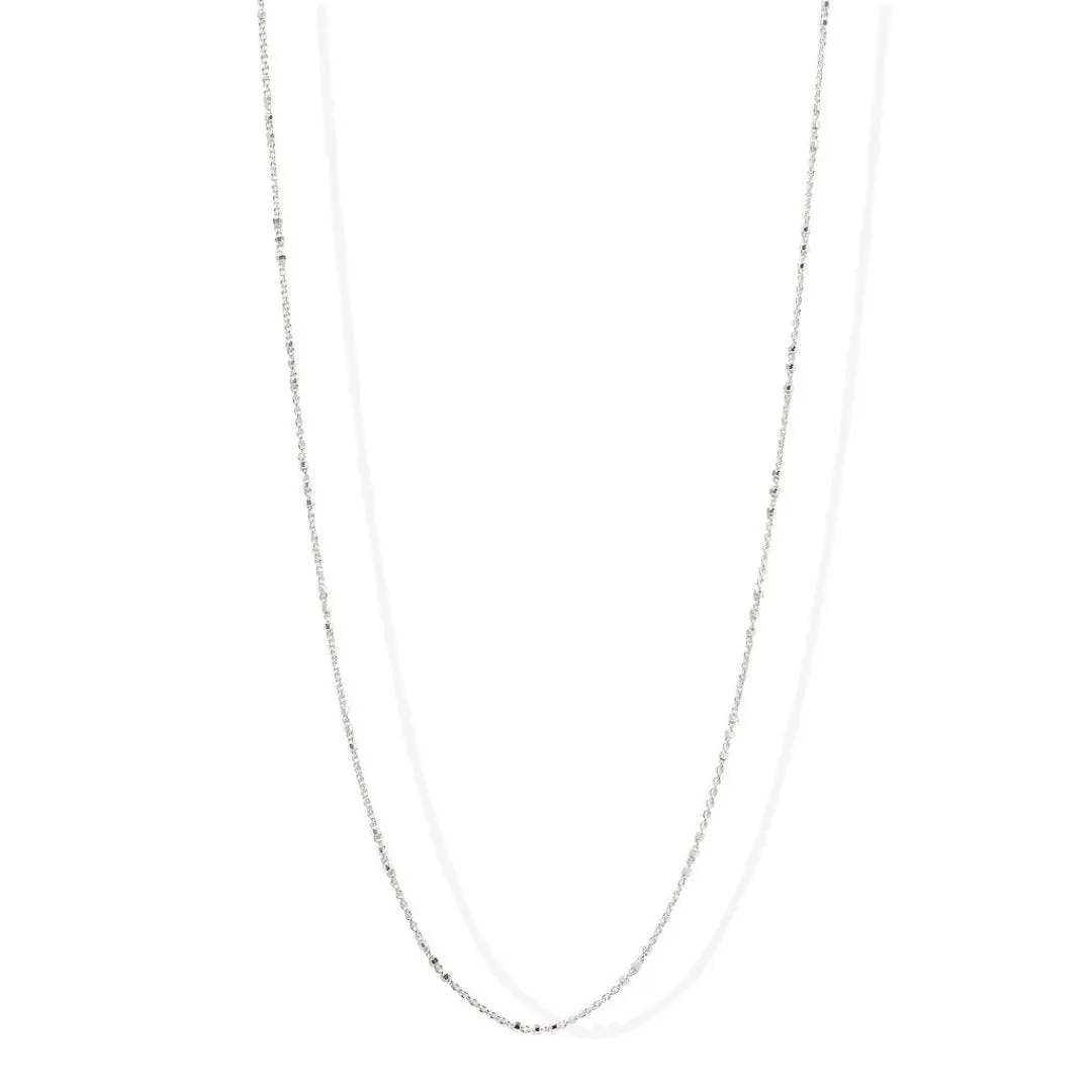 Sterling Silver Trio Beaded Chain