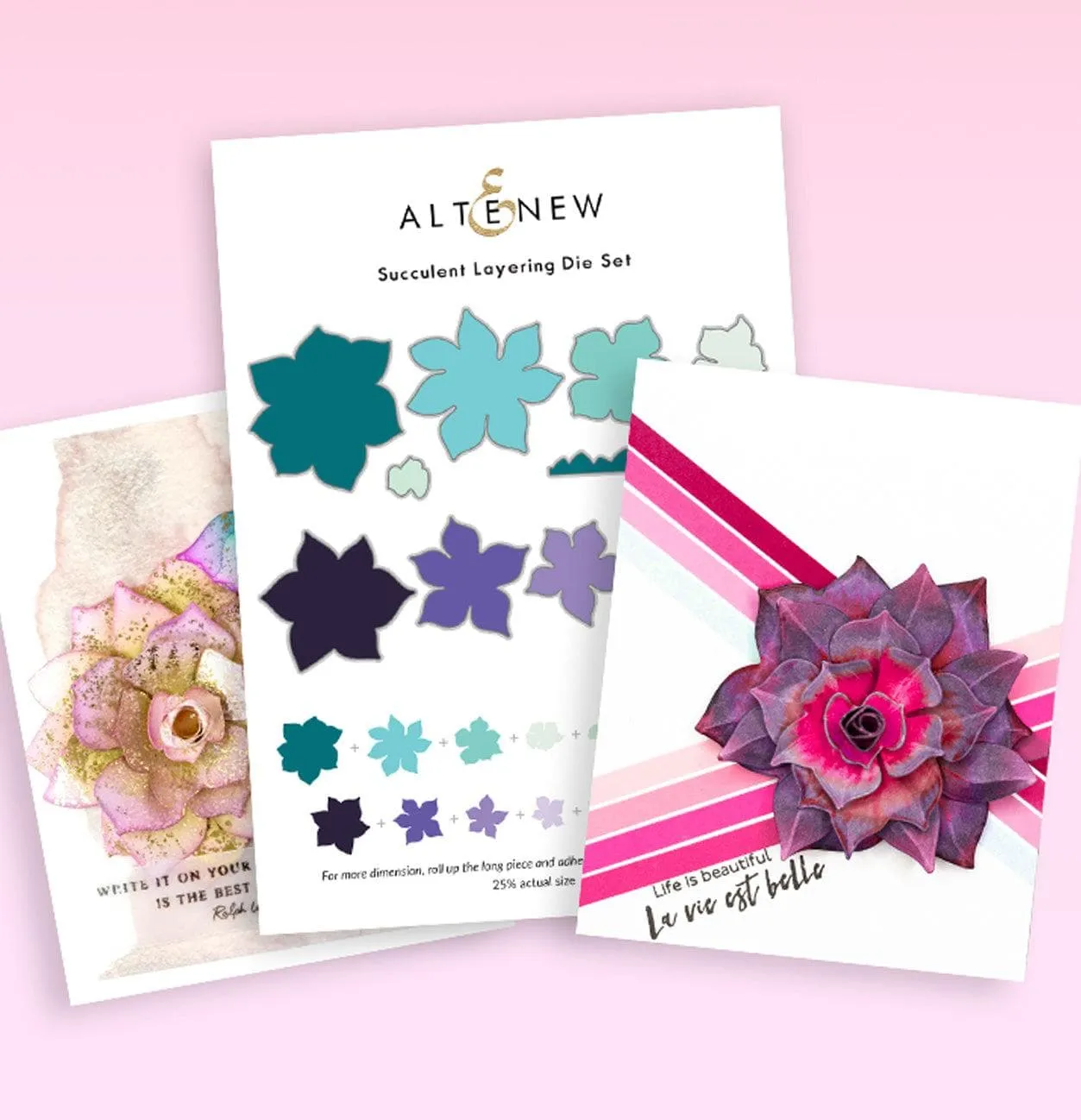 Succulent Layering Die Set