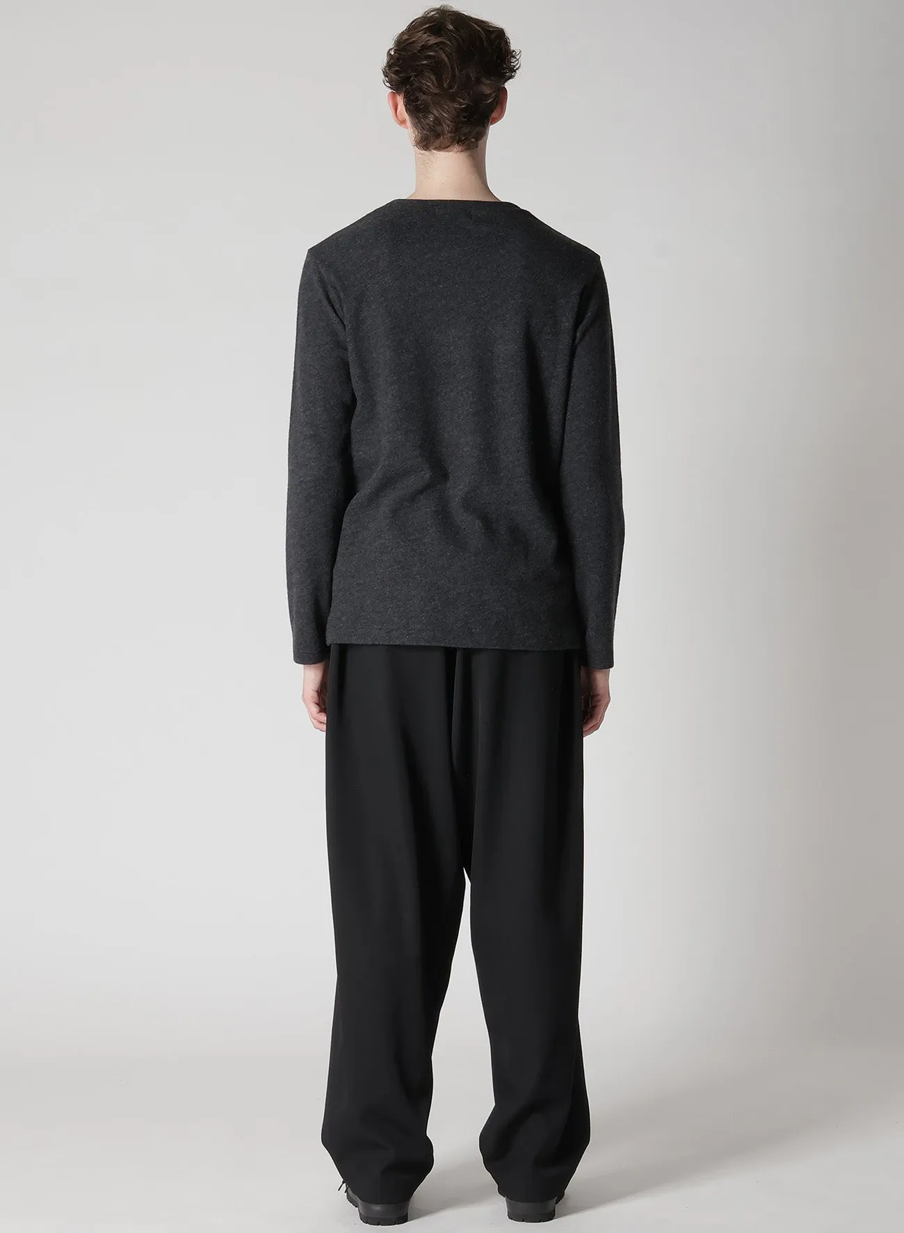 Super120 FOLDED COLLAR LONG SLEEVE