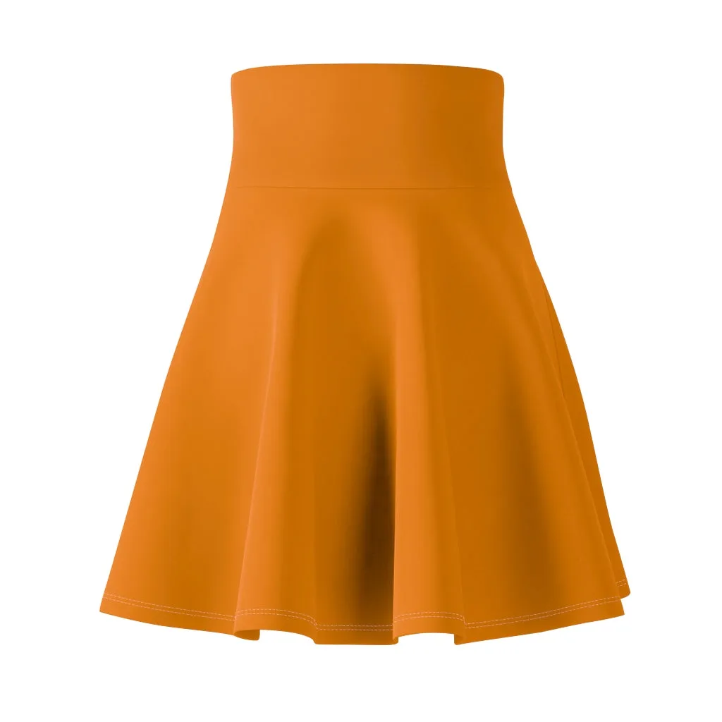 Tangerine Skater Skirt