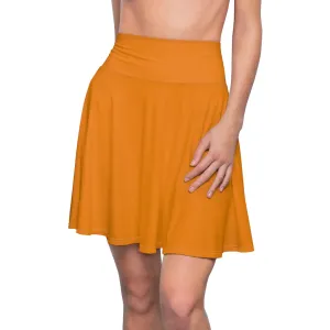 Tangerine Skater Skirt