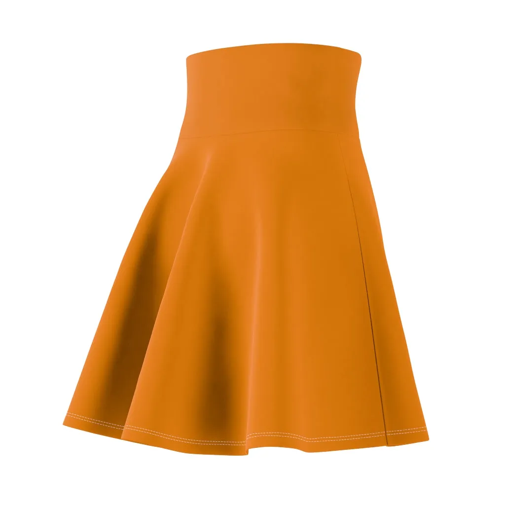 Tangerine Skater Skirt